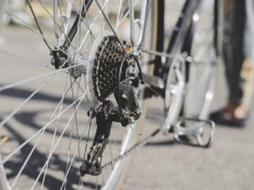 bicycle-s-detail-view-rear-wheel-with-chain-sprocket